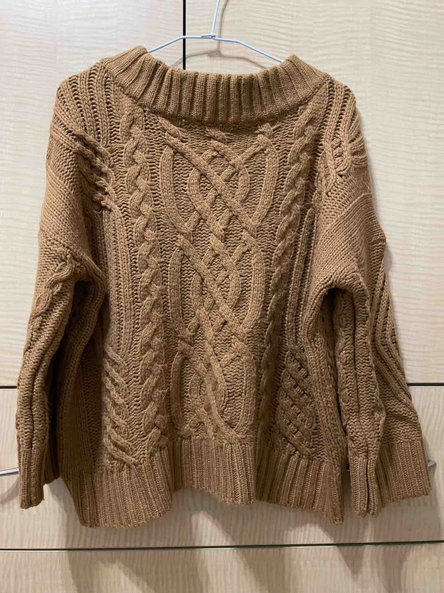 卡其羊毛呢大衣Khaki Wool Button Coat