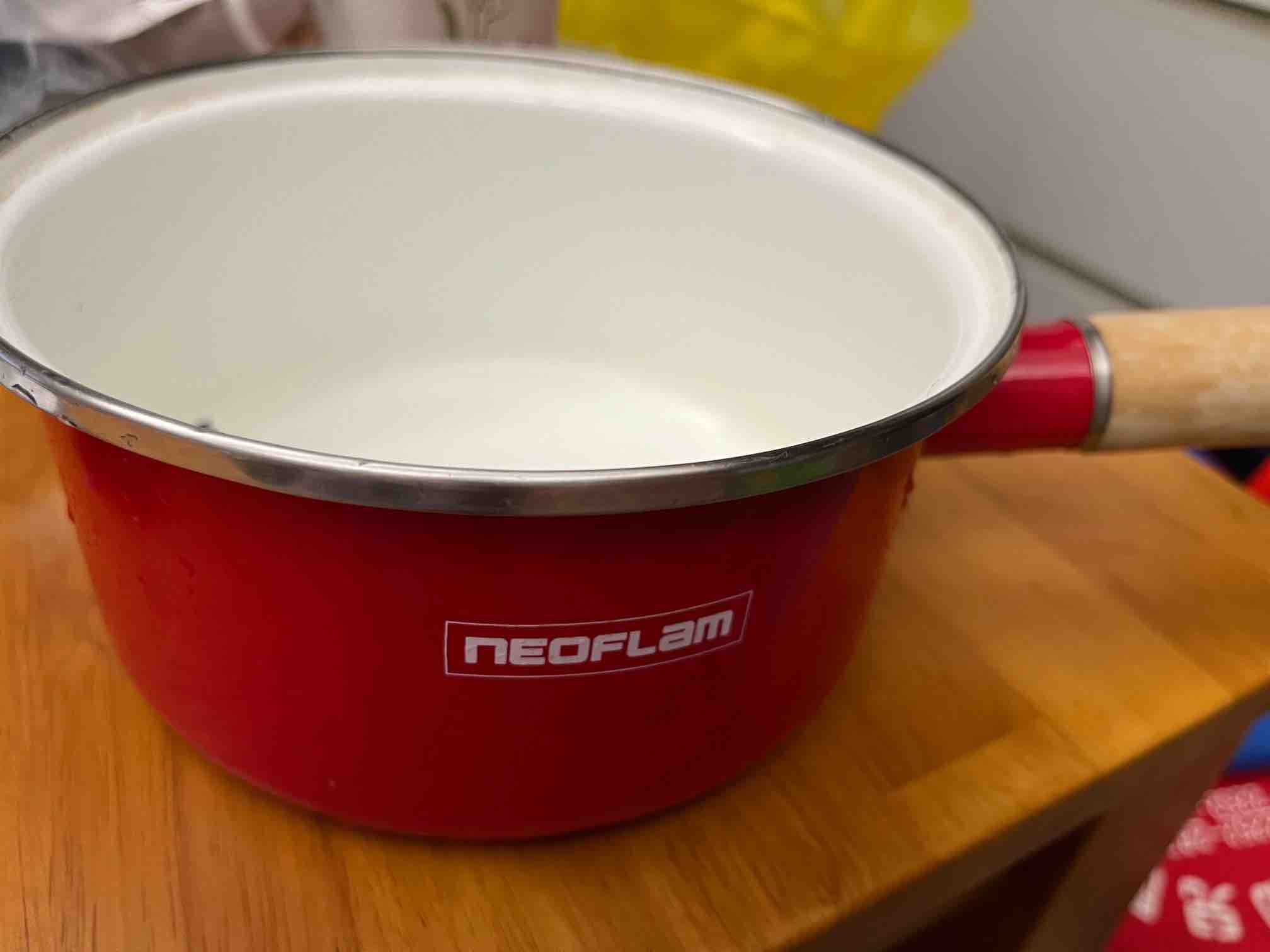 NEOFLAM 紅色琺瑯鍋 - GC贈物網